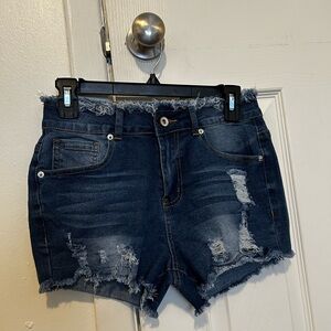 Stretchy Jean Shorts size S